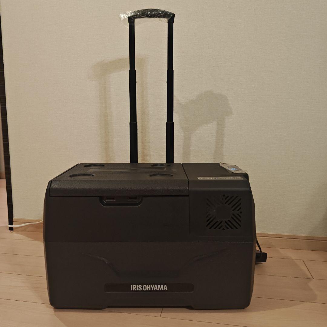 IRIS OHYAMA ポータブル冷蔵庫 ブラック IPD-3A