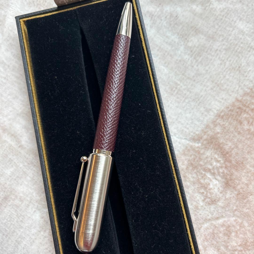 ダークパープル ボールペン オリジナルボックス付き