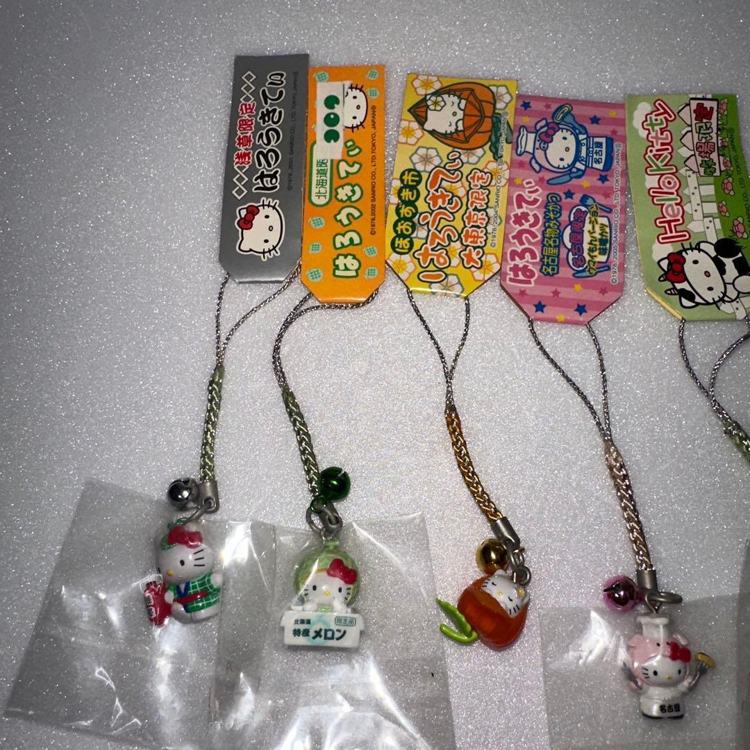 ハローキティ 根付け ご当地 ストラップ