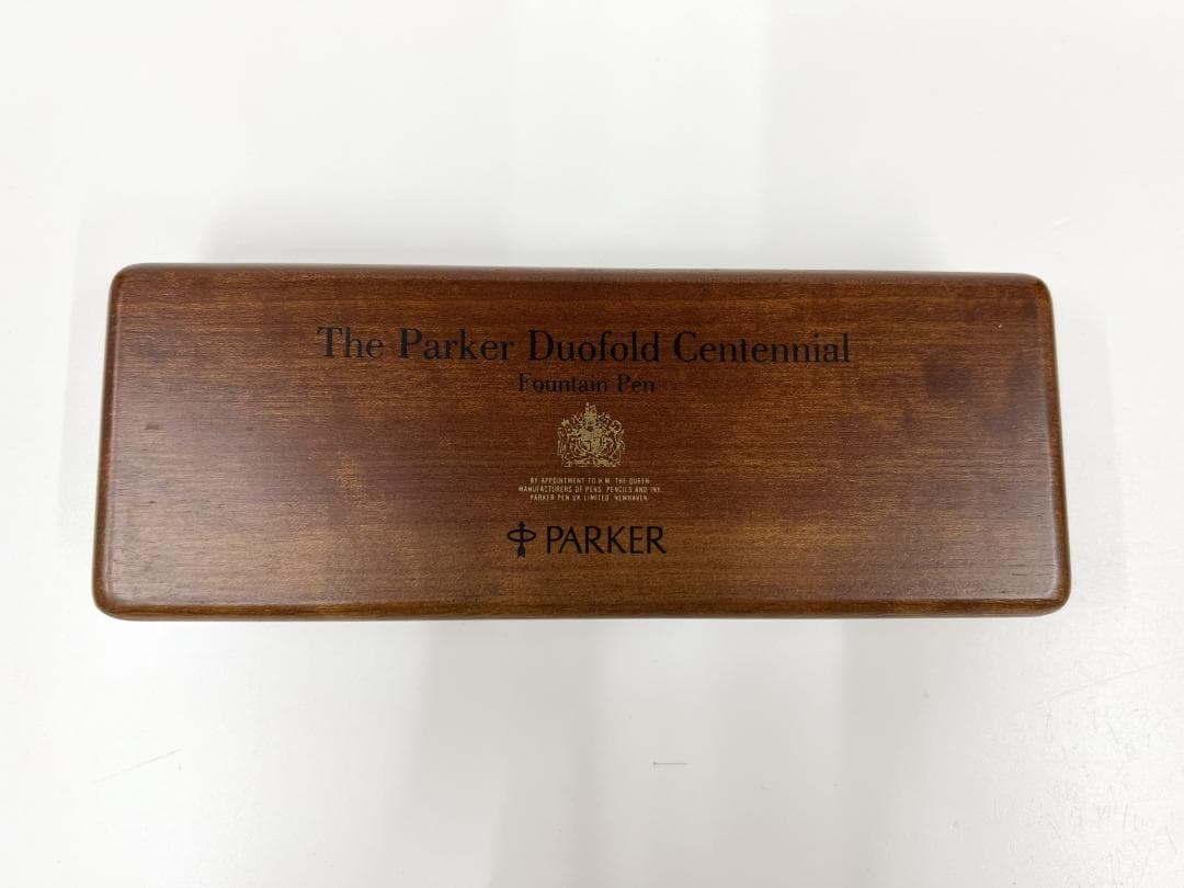 PARKER パーカー デュオフォールドインターナショナル 万年筆オレンジ18k