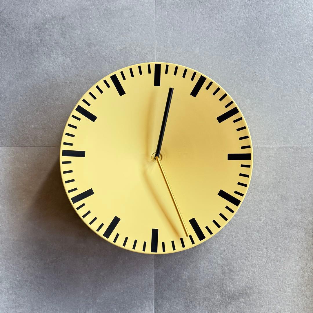 【専用】HAY アナログ掛け時計　Shane Schneck 北欧　イエロー