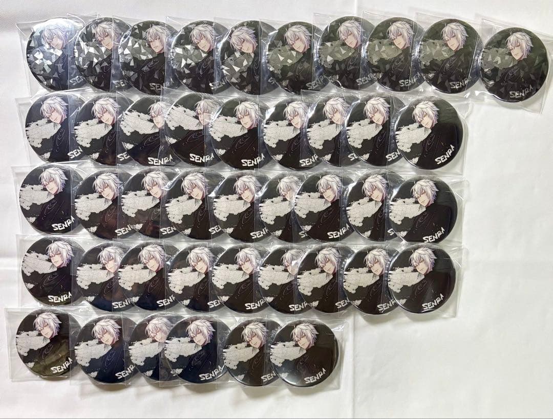 浦島坂田船 夏ツ 2025 センラ WARN12G MM 白髪 缶バッジ