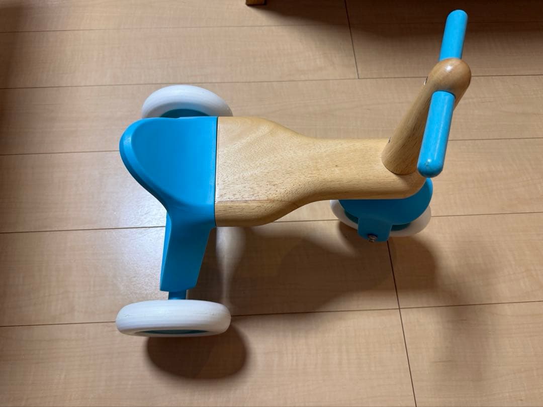 DJECO ジェコ ブルーロールイット 木製三輪バイク