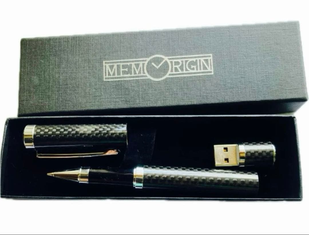【一流の方への贈り物に！】【MEMORIGIN】ボールペン USBメモリセット