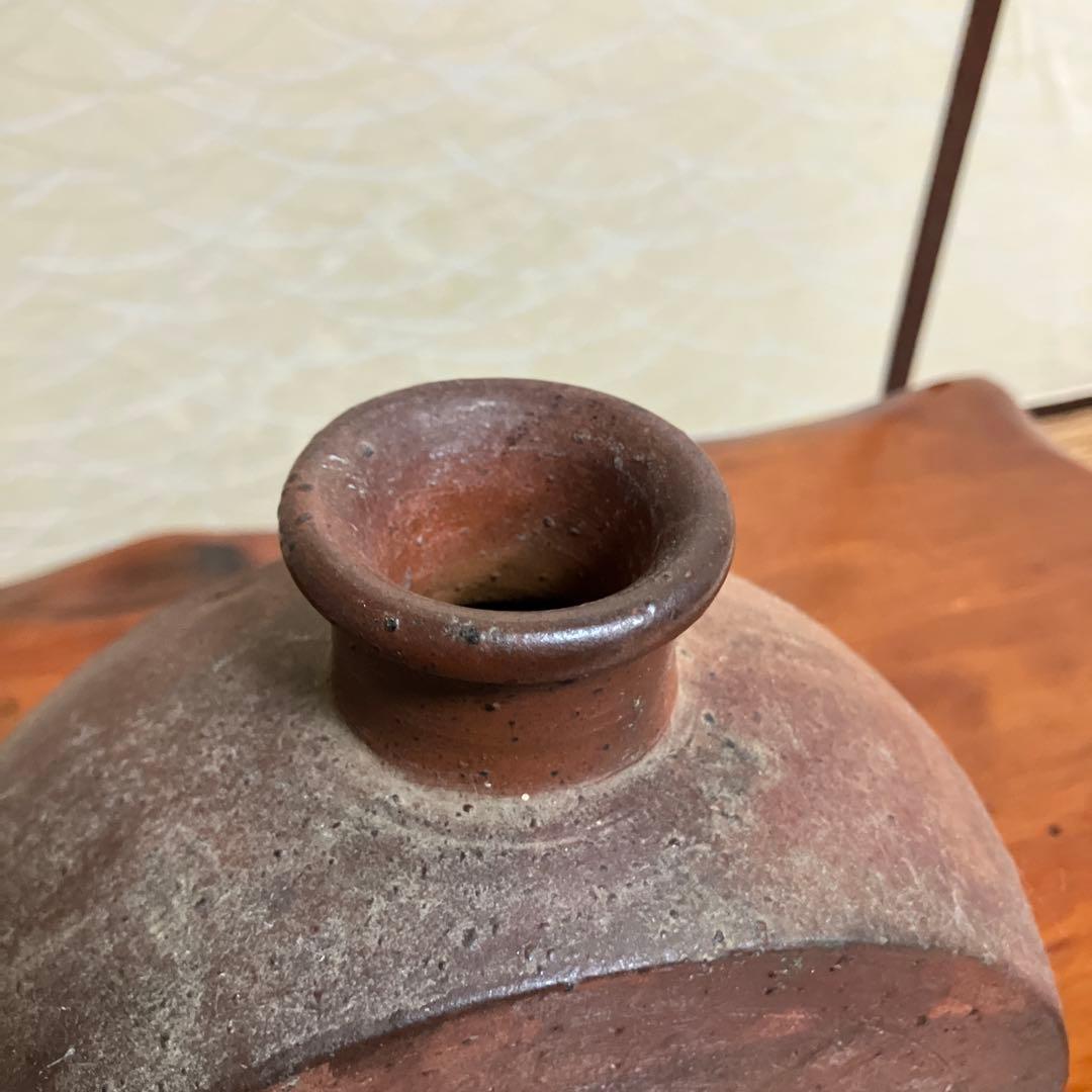 種子島焼　河内窯　壺