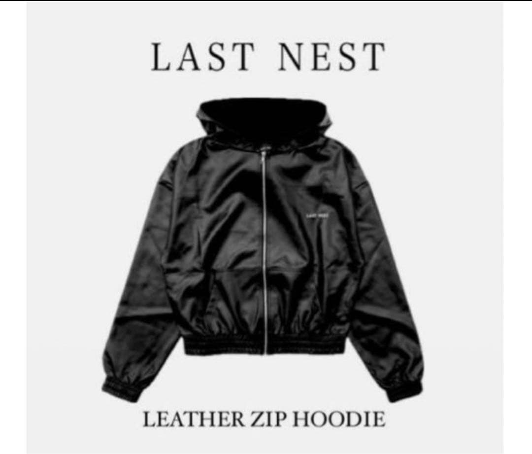 S*様 LAST NEST LEATHER ZIP HOODIE