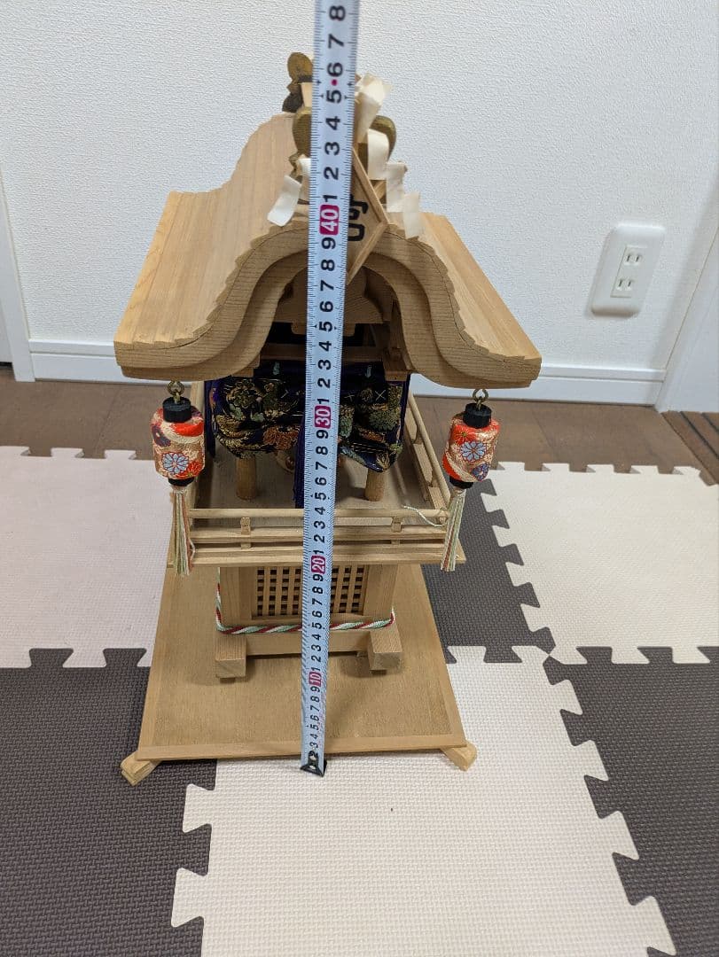 木製 ミニチュアだんじり