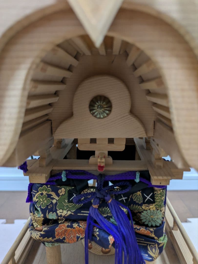 木製 ミニチュアだんじり