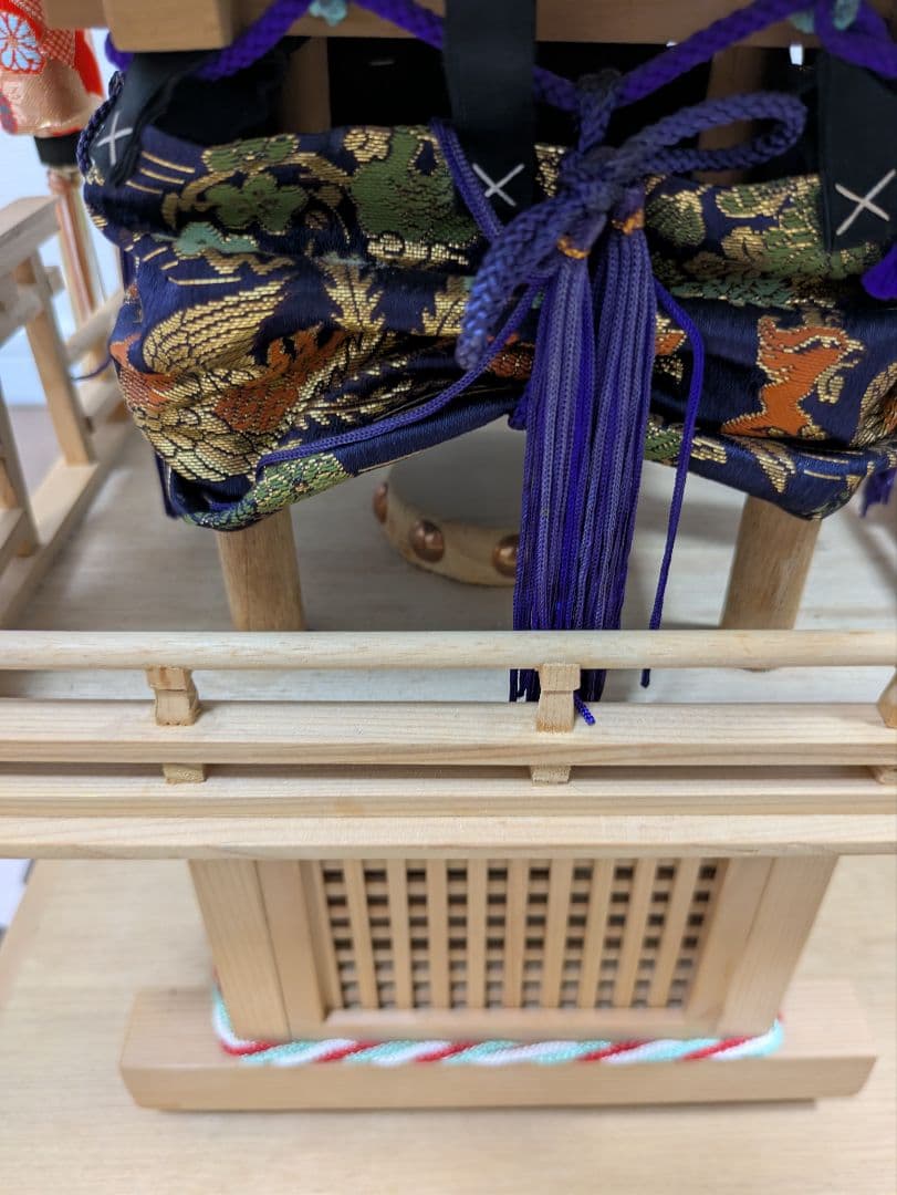 木製 ミニチュアだんじり