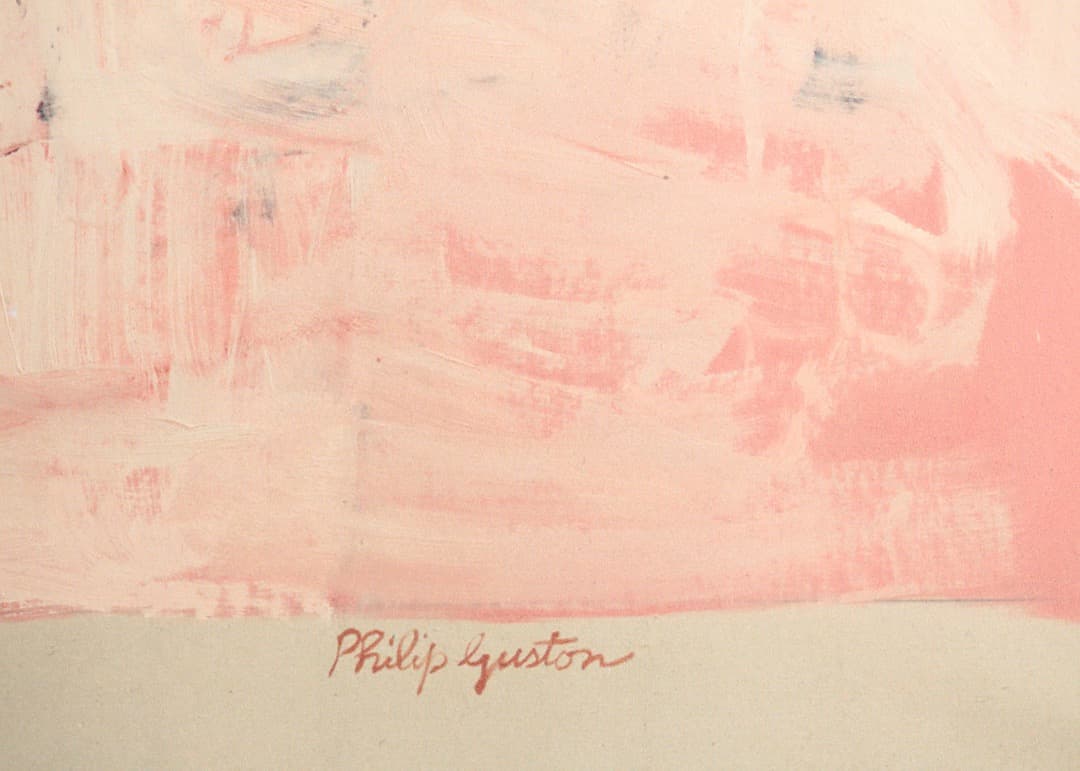 Philip Guston ポスター