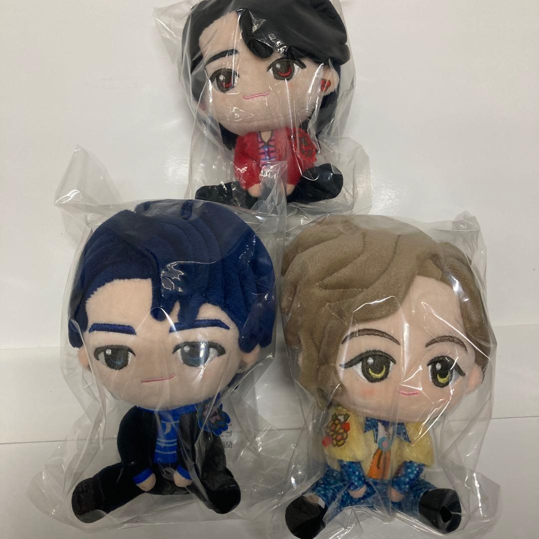 Mrs. GREEN APPLE一番くじの A賞　ぬいぐるみマスコット3体セット