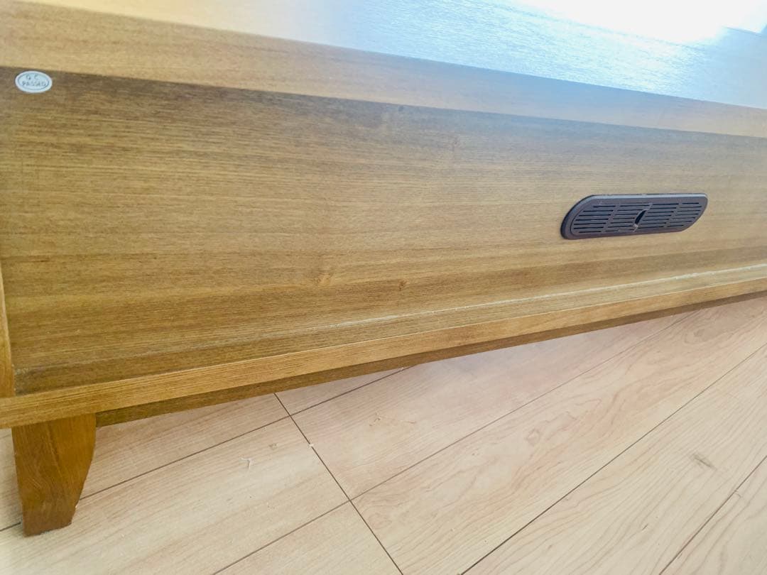 リセノテレビボード150センチ　ミドルブラウン