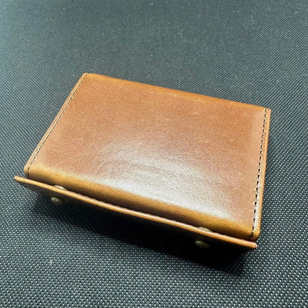 ★新品未使用★m+ エムピウ ミッレフォッリエ2 P25 BU. ダークブラウン