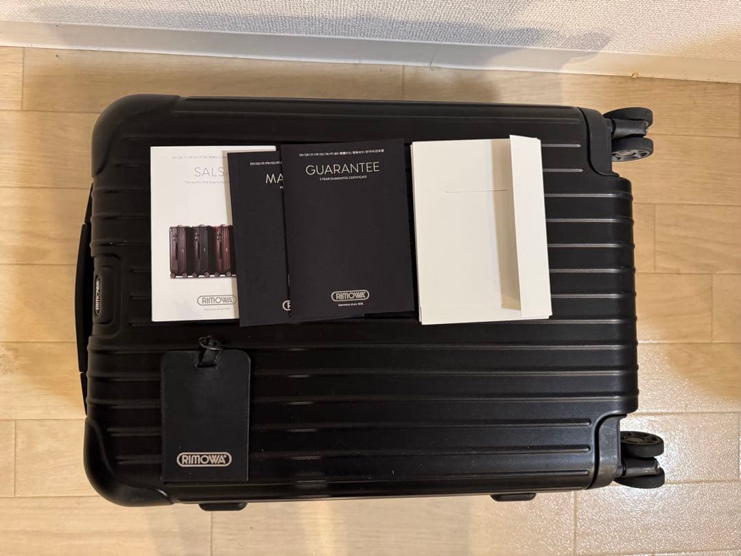rimowaリモワ サルサ マットブラック 32L 4輪　美品 マイリモワ登録済