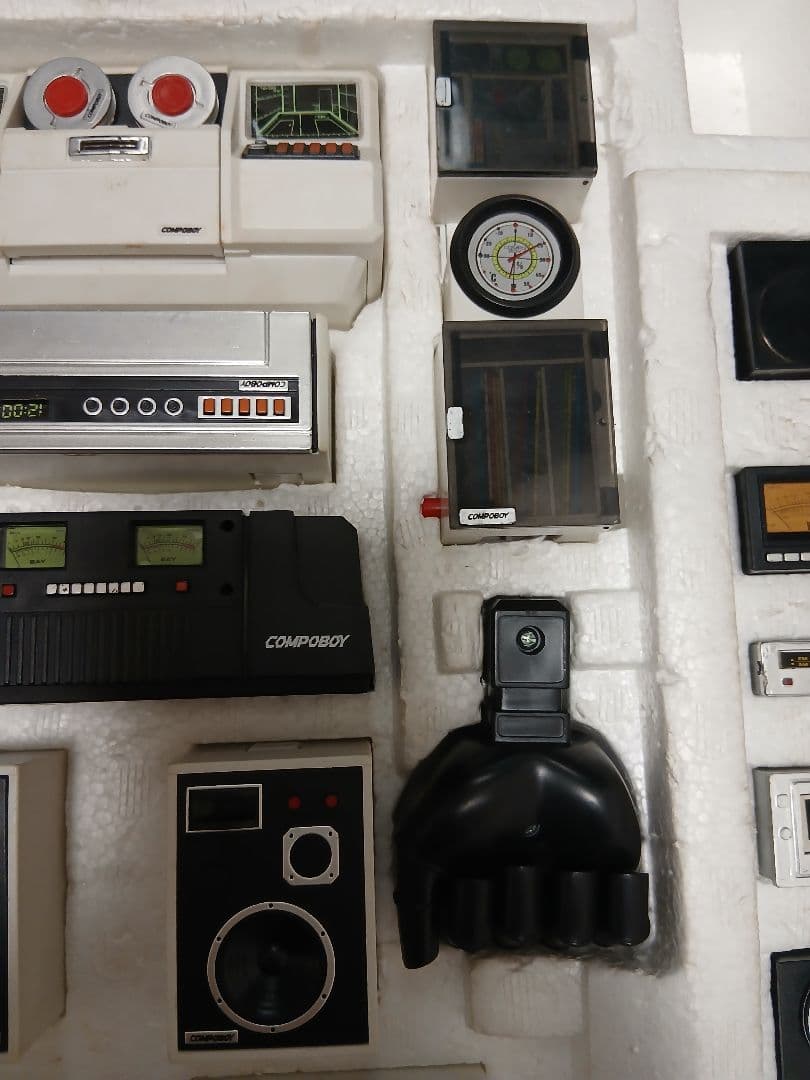 【昭和レトロ】テクノロボ　コンポボーイ　ポピー　一部欠損