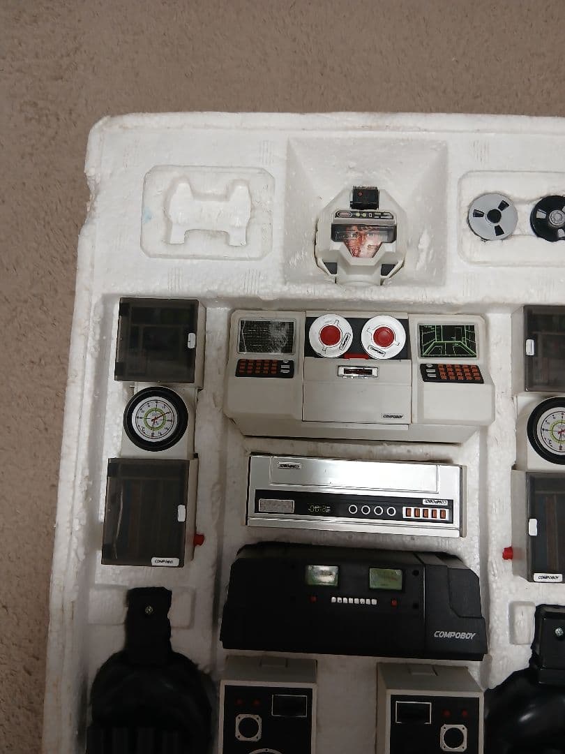 【昭和レトロ】テクノロボ　コンポボーイ　ポピー　一部欠損