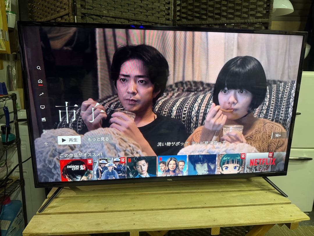 【美品】TCL 40型 HD液晶テレビAndroidテレビ 40S515