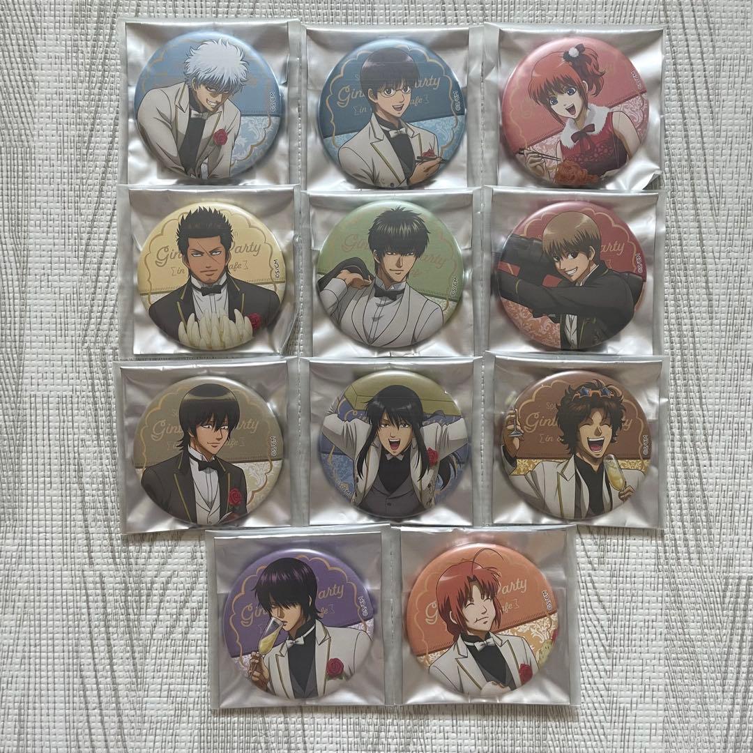 銀魂 アニカフェ 缶バッジ コンプセット