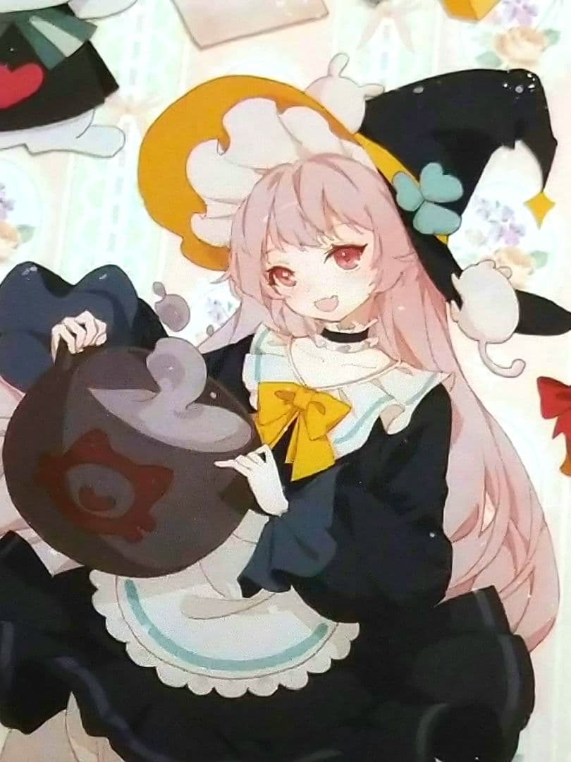 J480＃见习魔法师(PET)Menu切り売り海外人物マステ女の子