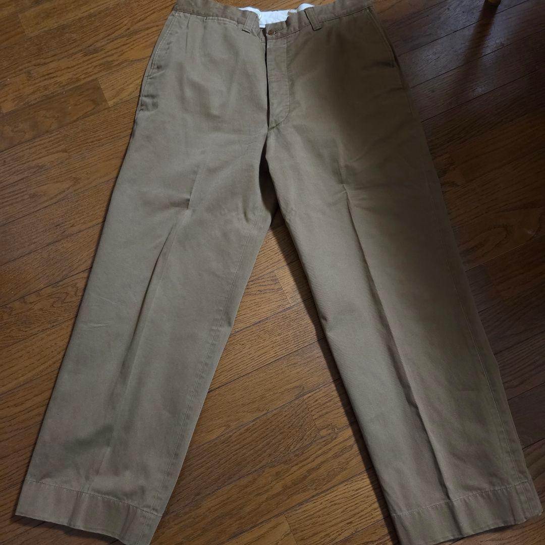 ATLAST＆CO チノパン ツイル トラウザー