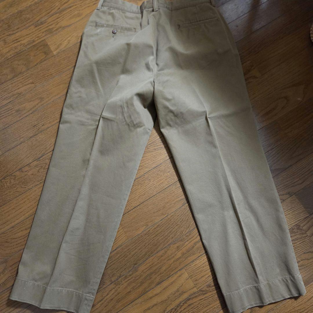 ATLAST＆CO チノパン ツイル トラウザー