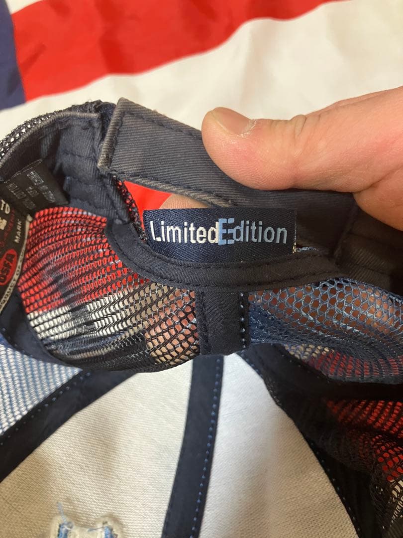 00s shady ltd EMINEM ベースボールキャップ メッシュ 青