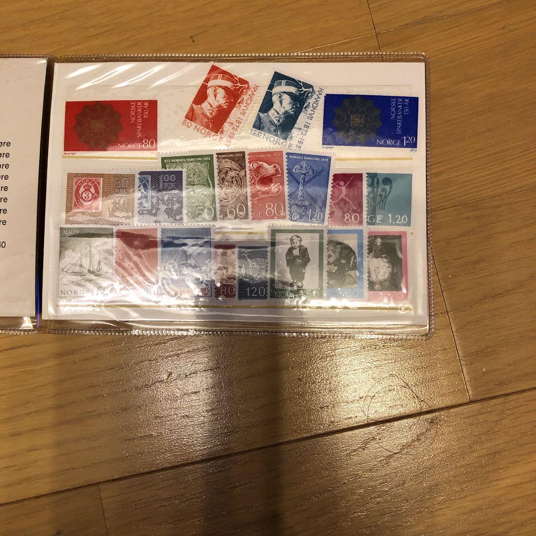 ノルウェーの記念切手　シート