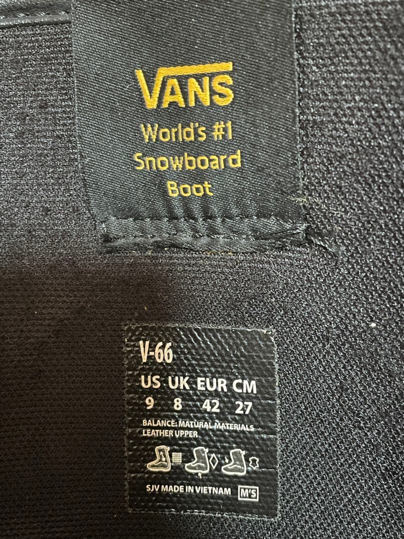 Vans V-66 スノーボードブーツ 27.0cm