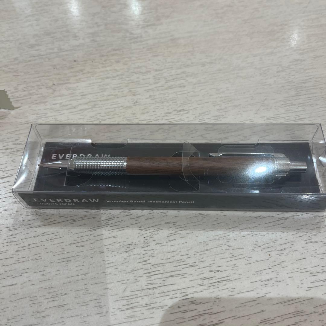 EVERDRAW 木製シャープペンシル LDW-MPWN-05 0.5mm