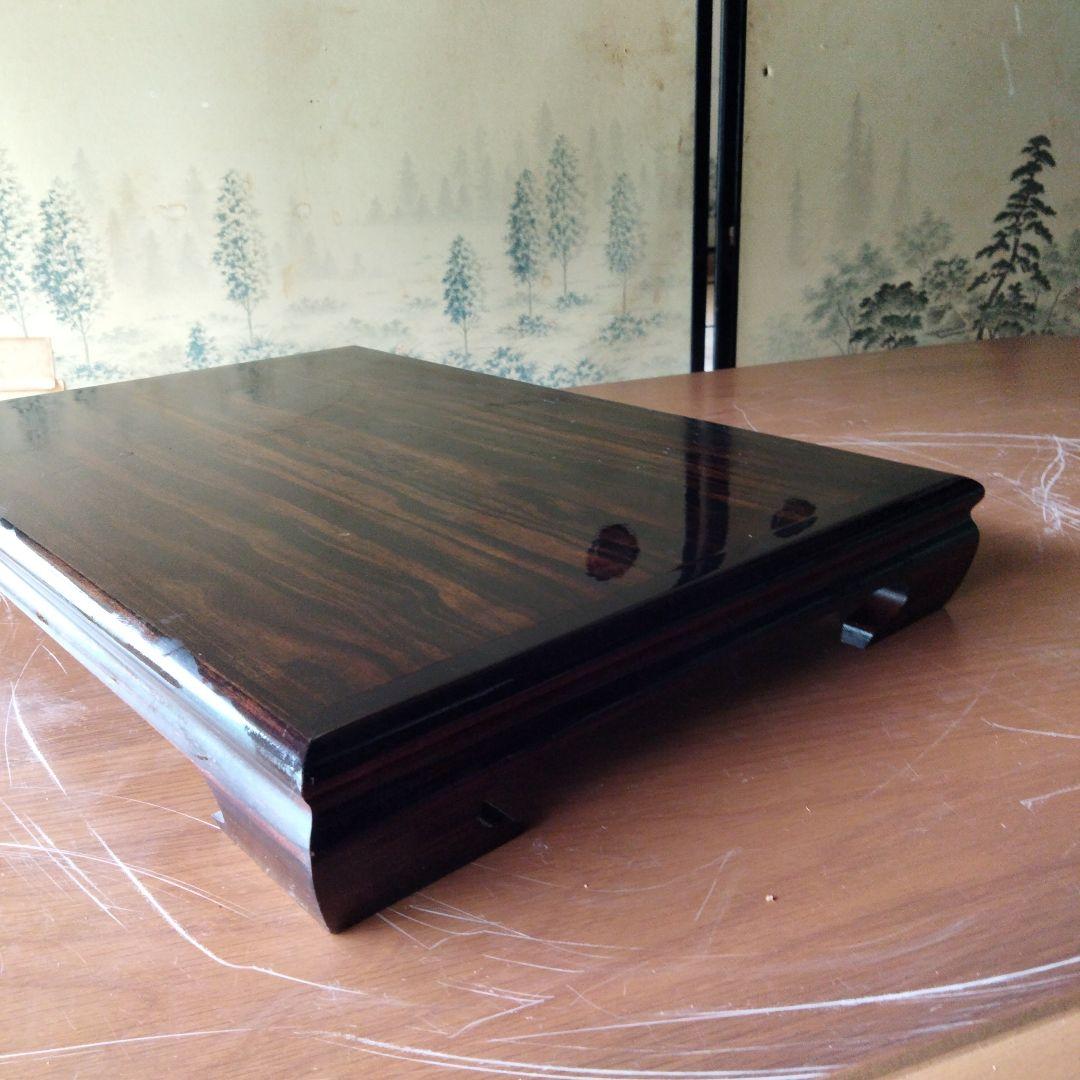 ★美品★黒檀花台★