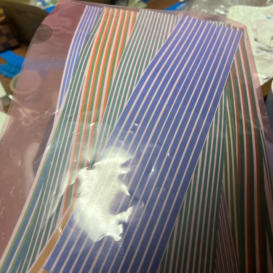 ストライプペーパークラフト用紙