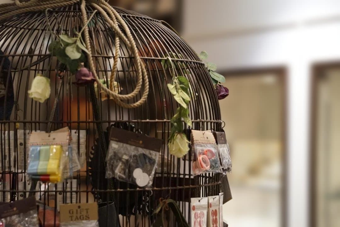 アイアン 巨大鳥かご アンティーク バードケージ プランター 置物