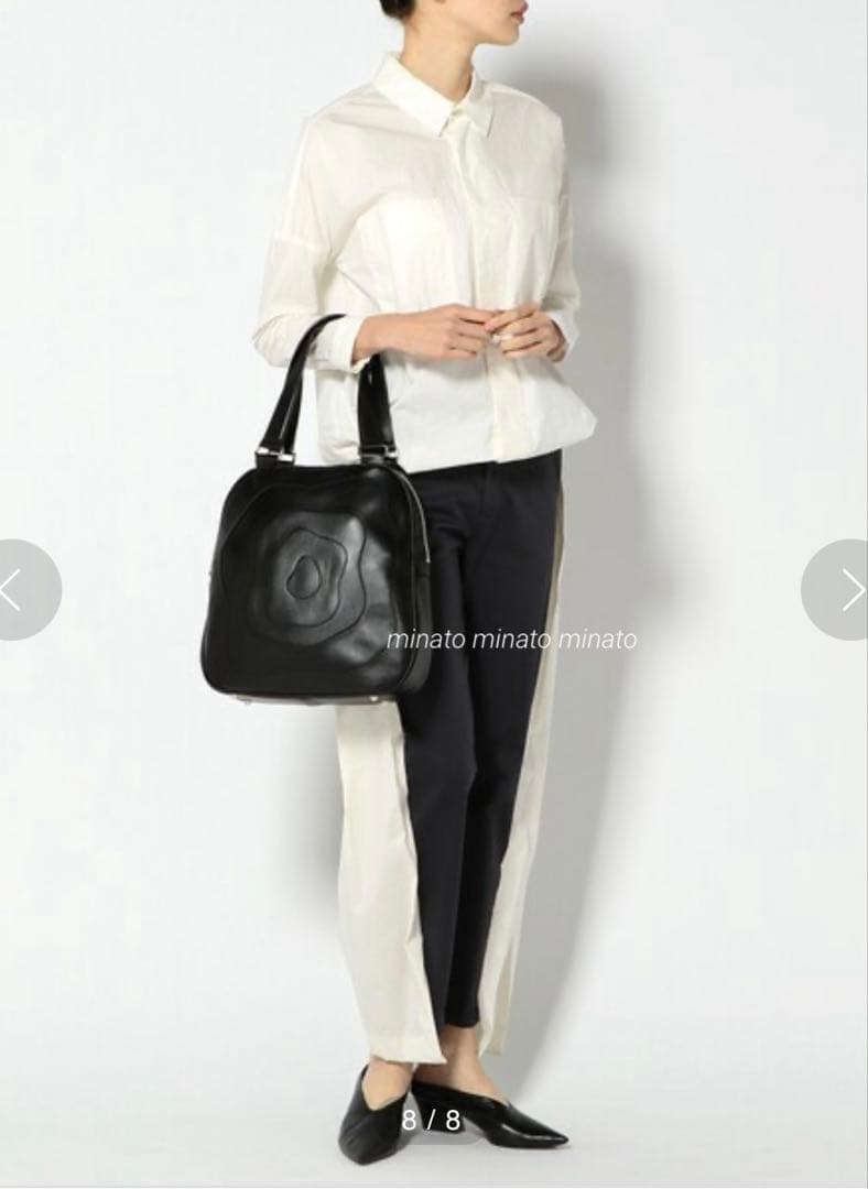 hirararaJACQUES LECORREリヨン レザーハンドバッグ