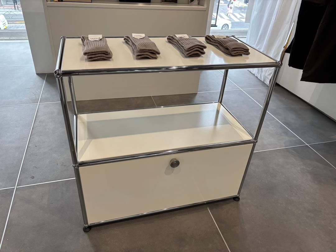 USMハラー【正規品】　ホワイト　超美品　スチールラック