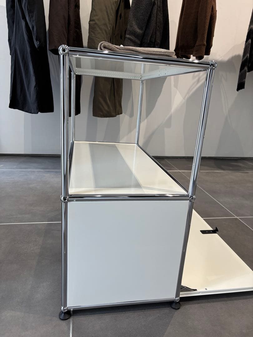 USMハラー【正規品】　ホワイト　超美品　スチールラック