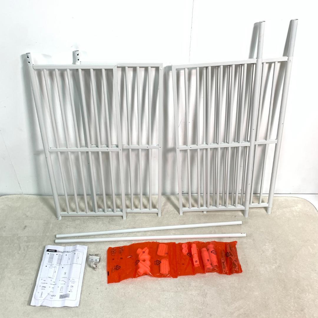 訳あり新品猫 脱走防止 ぺットゲート ペットケージ 867-160