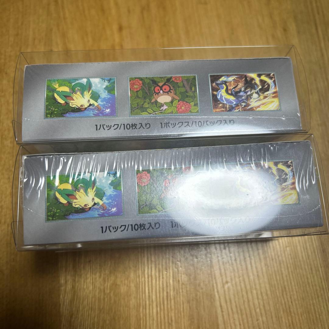 ポケモンカードゲーム テラスタルフェスex シュリンク付き　新品未開封　２box