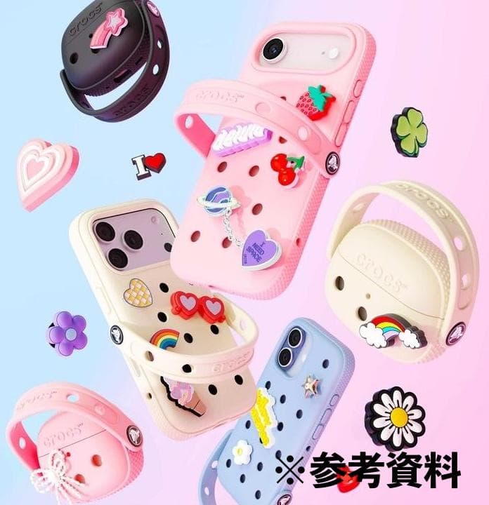 【正規品・日本未発売】crocs iPhone17 Air用ケース　ピンク