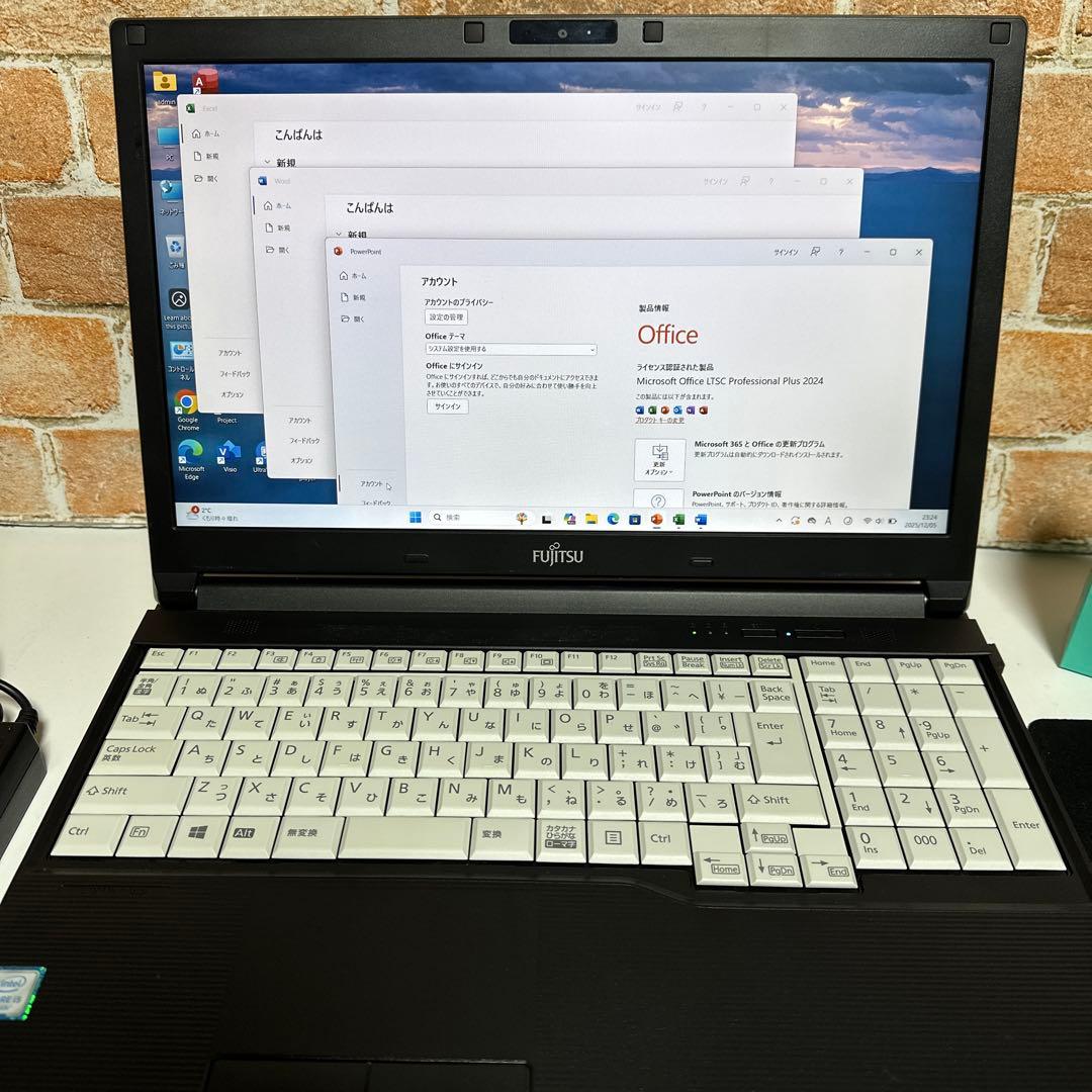 富士通ノート PC Core i5 SSD256GB メモリ8GB Win11