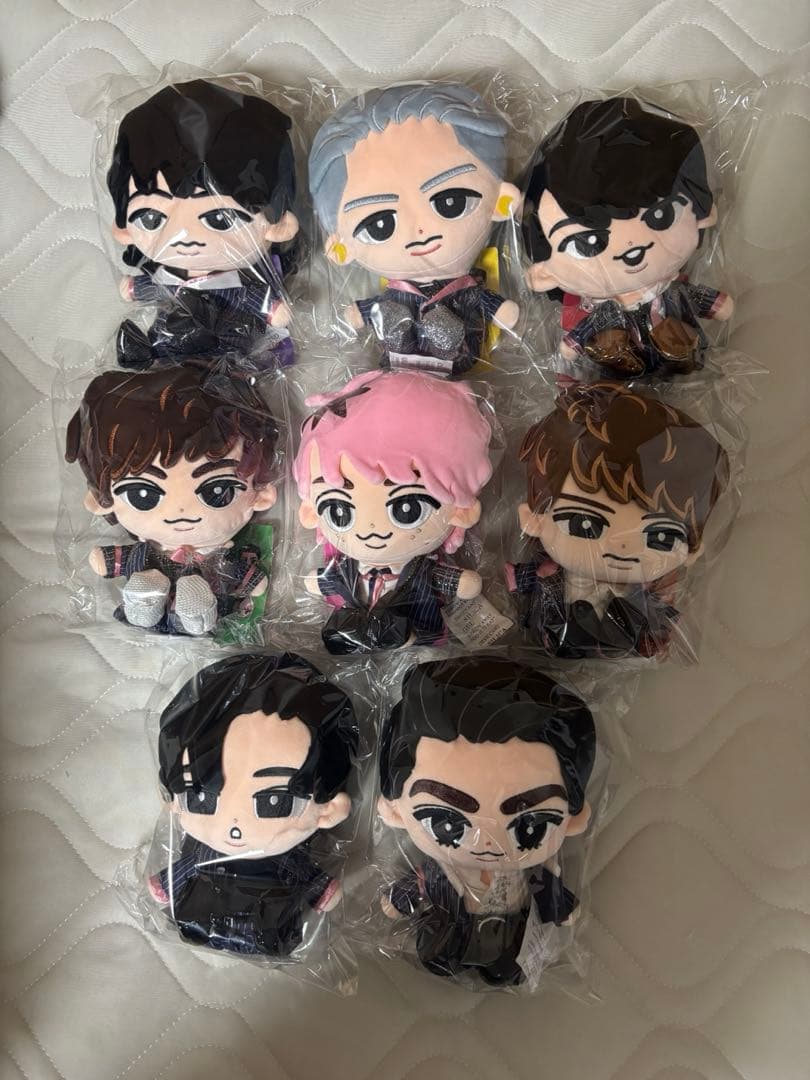  Man すのチル ぶら下がらないシリーズ BIGぬいぐるみ 8人セット