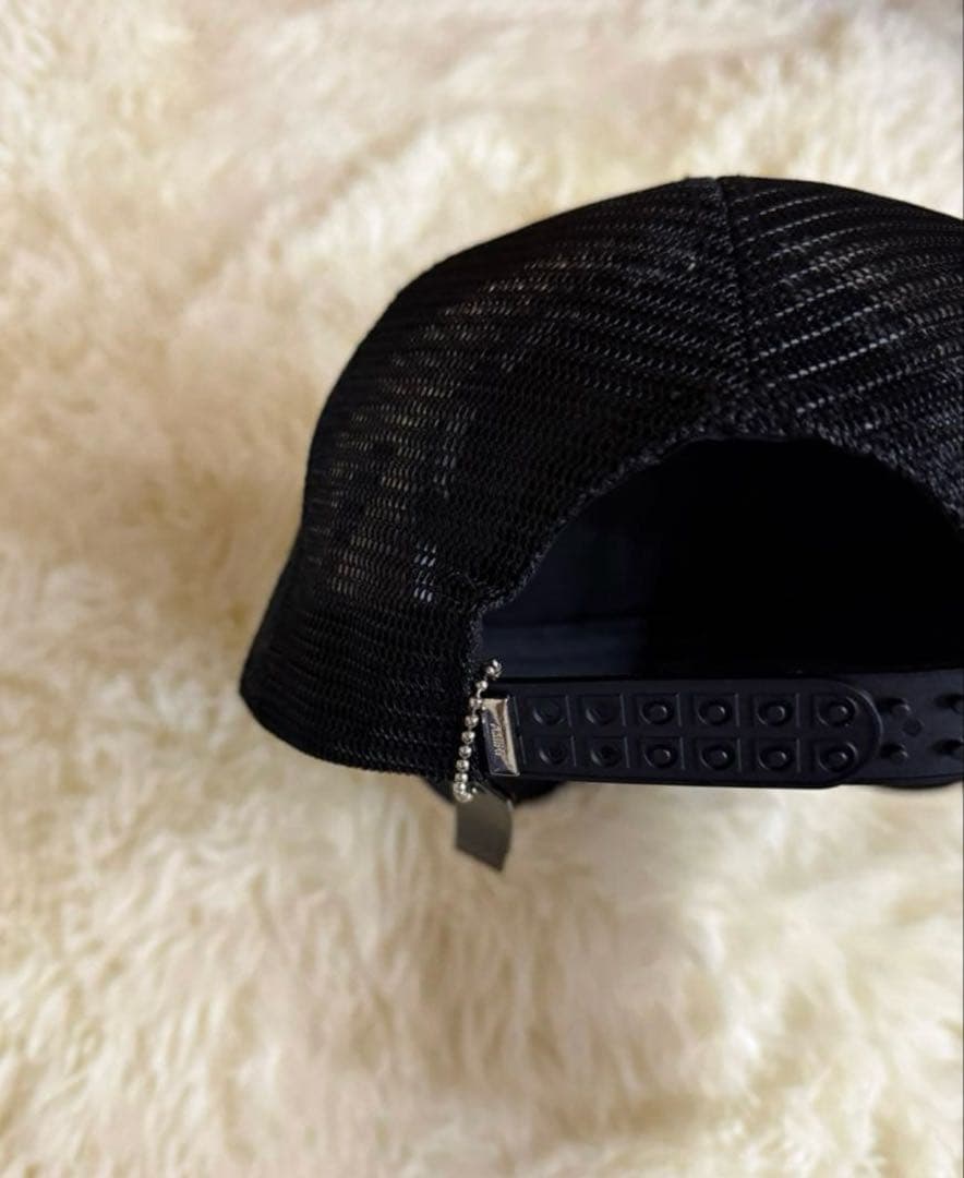 【未使用】Amiri アミリ ロゴ刺繍 ベースボール キャップ