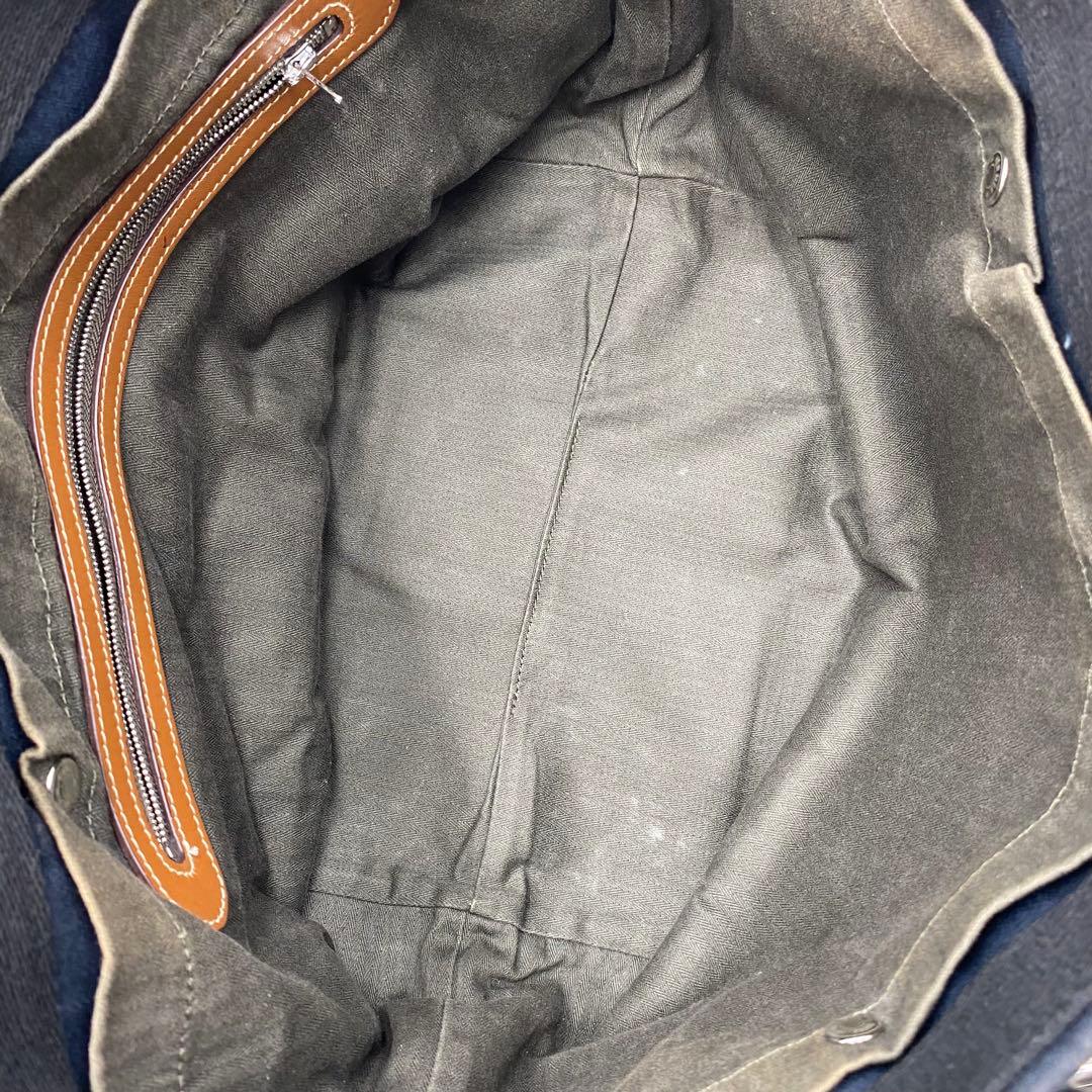 良品 HERMES エルメス ロゴ キャバリエ 2WAY バッグ Vintage