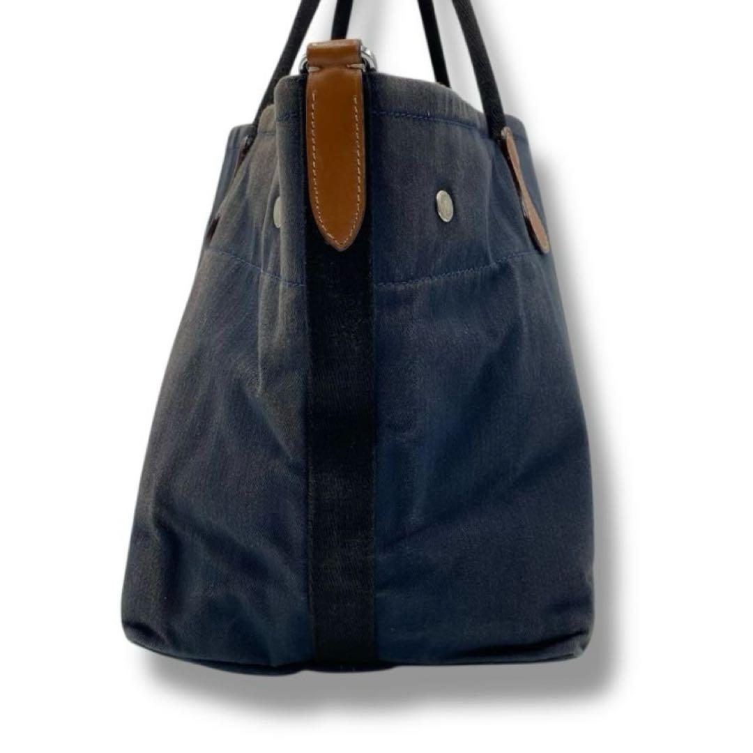 良品 HERMES エルメス ロゴ キャバリエ 2WAY バッグ Vintage