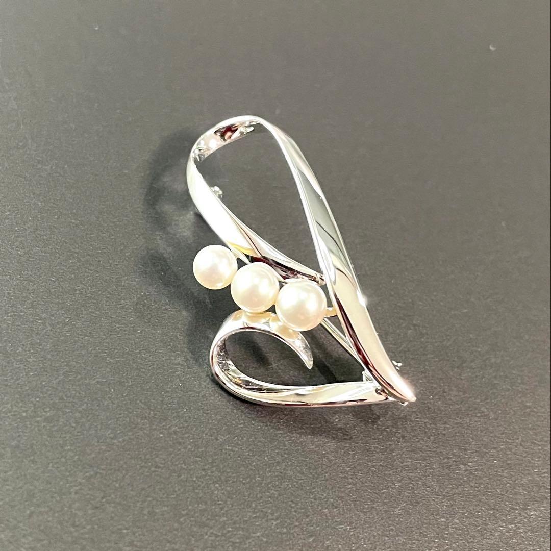 お*ん様 ミキモト　ブローチ　あこや真珠　本真珠　パールブローチ　入学式　卒業式