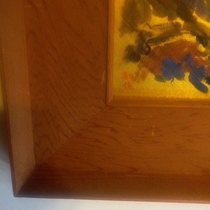 小林和作紀州の海です。小林和作は梅原龍三郎の弟子です。