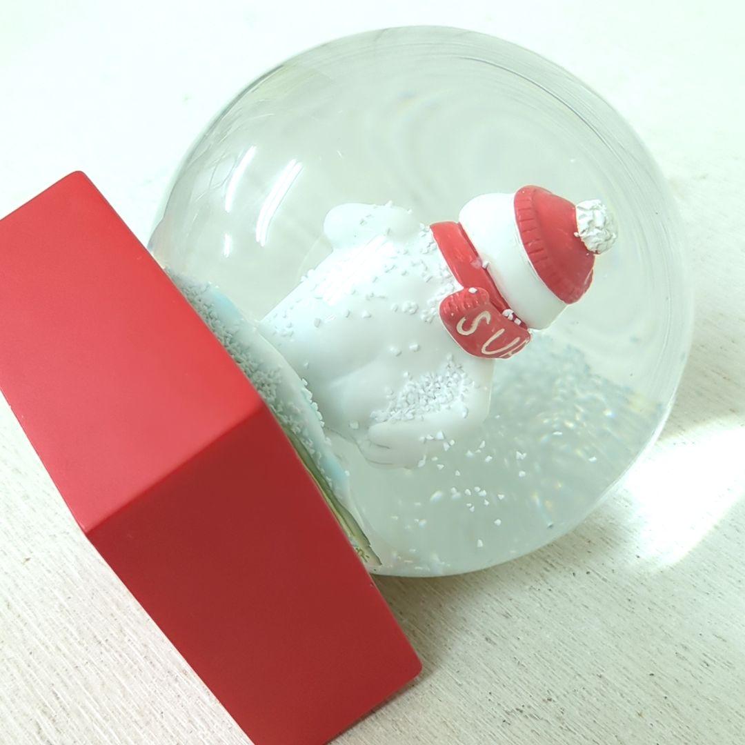 シュプリーム スノーマン スノードーム man globe