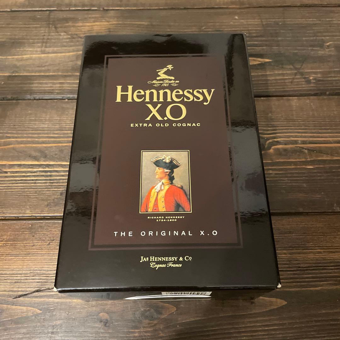 Hennessy ヘネシー XO 黒キャップ ブランデー コニャック DH0