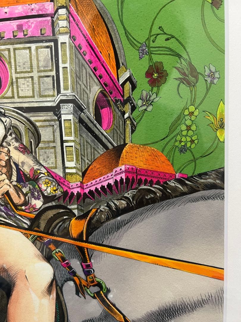 ジョジョ　高級複製原画　Gucci