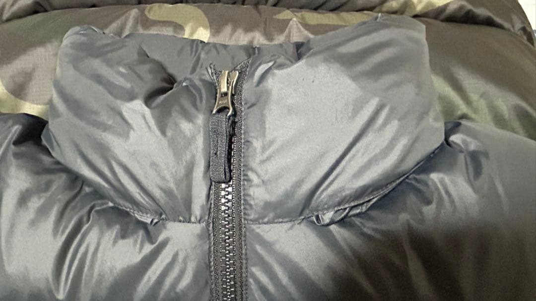 ノースフェイス ヌプシ ダウンベスト 迷彩/カモフラ ND91409