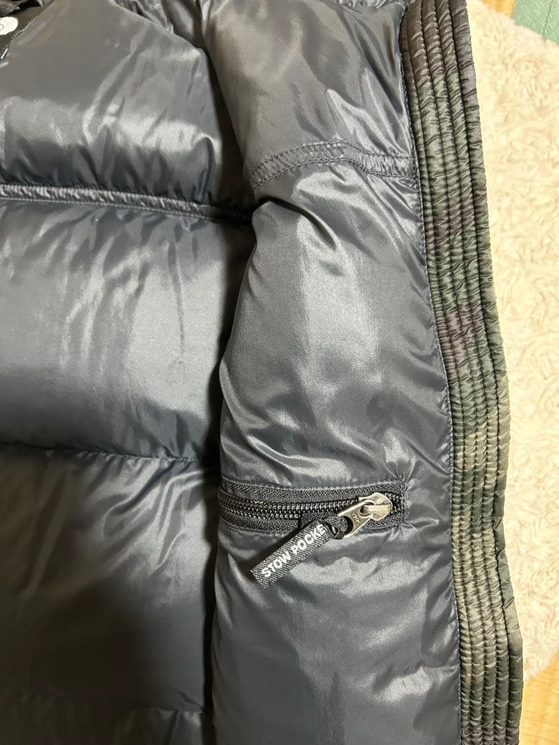 ノースフェイス ヌプシ ダウンベスト 迷彩/カモフラ ND91409